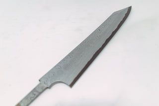 Nigara Hamono Kurozome Damascus Kiritsuke Yanagiba 240mm(Blade Only) - The Cook's Edge