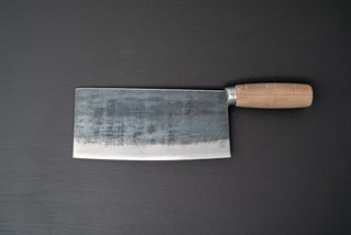 Sentan White2 Stainelss Clad Chinese Cleaver 200mm - The Cook's Edge