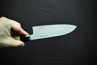 Nakagawa Hamono Ginsan Santoku 180mm - The Cook's Edge