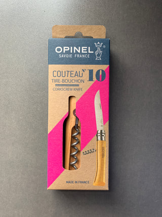 Opinel “picnic knife” w/cork screw - The Cook's Edge