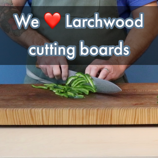 How to Care for Your Larch Wood End-Grain Wooden Cutting Board