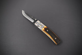 Takeda NAS Inagaki Liner Lock Folder Dyed Stag