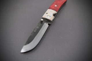 Takeda NAS Inagaki Liner Lock Folder Red Bone
