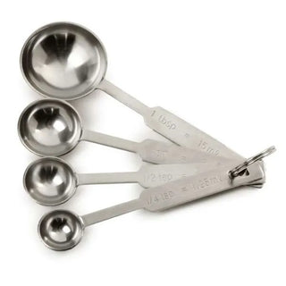 Stainless Steel Measuring Spoons 4pc