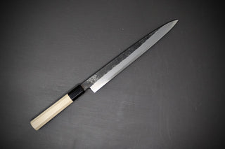 Sakai Kikumori Kikuzuki Kuro Yanagiba 270mm