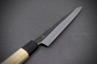 Sakai Kikumori Kikuzuki Kuro Yanagiba 240mm