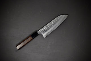 Yoshimi Kato SG2 Maru Tsuchime Santoku 165mm