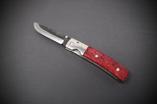 Takeda NAS Inagaki Liner Lock Folder Red Bone