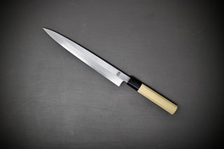 Sakai Kikumori Kikuzuki Kasumi Yanagiba Left Handed 240mm