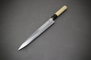 Sakai Kikumori Kikuzuki Kasumi Yanagiba Left Handed 240mm