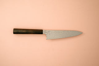 Hatsukokoro Ginga34 Nickle Damascus Petty 150mm