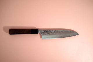 Hatsukokoro Hayabusa VG10 Tsuchime Santoku 180mm