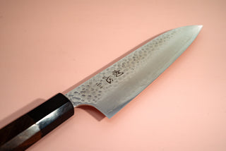 Hatsukokoro Hayabusa VG10 Tsuchime Santoku 180mm