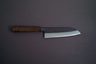 Hatsukokoro Shikkoku Blue2 Kurouchi santoku 165mm