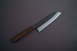 Hatsukokoro Shikkoku Blue2 Kurouchi santoku 165mm