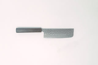 Sakai Kikumori NDW W2 Nakiri 165mm w/ Black Oak Handle - The Cook's Edge