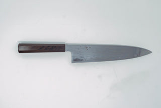 Hatsukokoro Komorebi Damascus Blue#1 Gyuto 240mm (Scratch and Dent) - The Cook's Edge