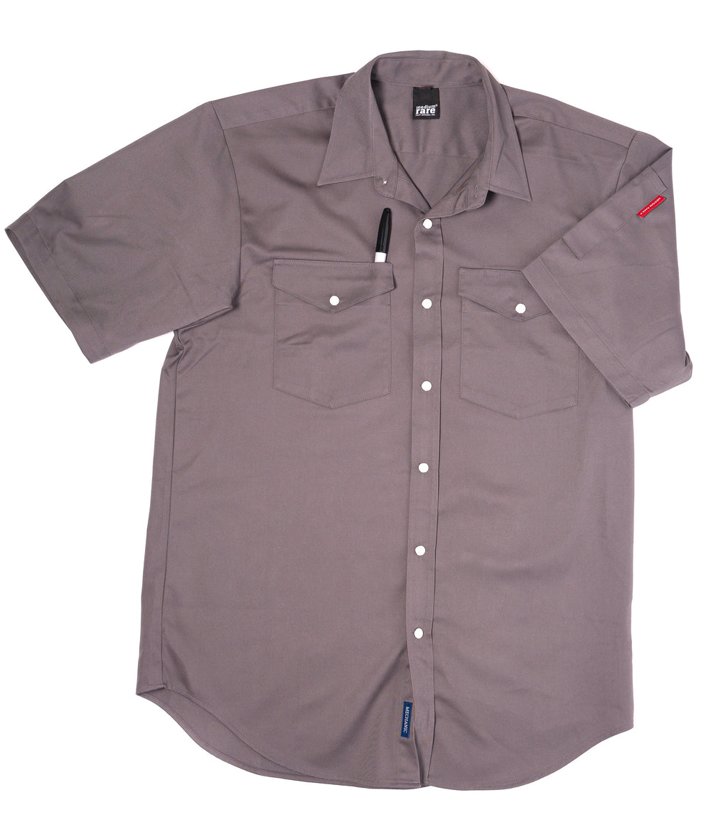 Medium Rare Mechanic Shirt - Short Sleeve – The Cook's Edge