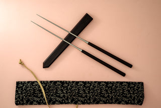 Moribashi Chopsticks w/ Saya and Case 165mm - The Cook's Edge