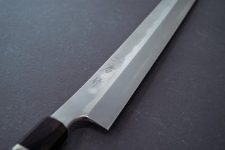 Nigara Hamono Blue#2 Honyaki Fujisan Sakimaru Yanagiba 330mm - The Cook's Edge