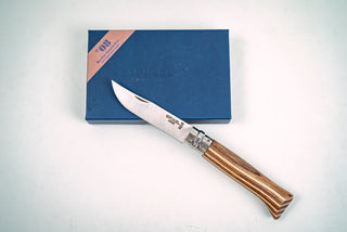 Opinel No.8 Laminated Birch Folder - The Cook's Edge