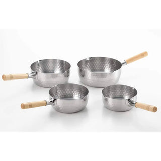 Yoshikawa Yukihira Saucepan 16cm – Stainless Steel Pot | Made in japan