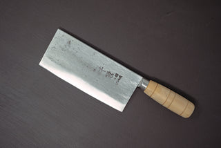 Sentan White2 Migaki Stainless Clad Chinese Cleaver 170mm - The Cook's Edge