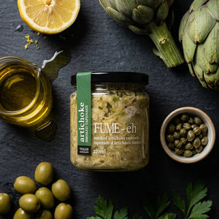 FUME-eh Gourmet Smoked Artichoke Tapenade