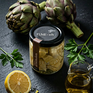 FUME-eh Gourmet Smoked Artichokes