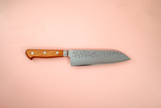 Takamura Chromax Tsuchime Santoku 170mm (No Engraving)