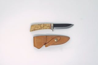 Takeda NAS Moriya Sheath Knife w/Maple Handle - The Cook's Edge
