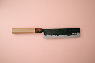 Yosimitu W2 Kurouchi Nakiri 165mm