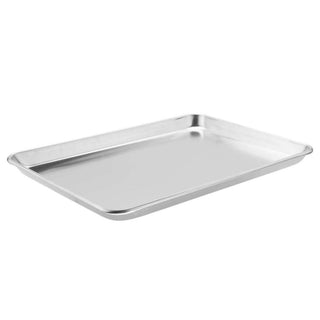 Half Size Bun Pan, 45.7cm x 33cm x 2.54cm, 18 Gauge Aluminum