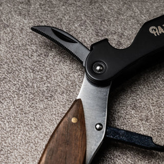 Hazaki Wine Corkscrew - Walnut