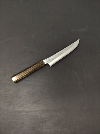 Nigara Hamono SG2 Migaki Tsuchime Butcher Knife 170mm w/Bubinga Handle - The Cook's Edge