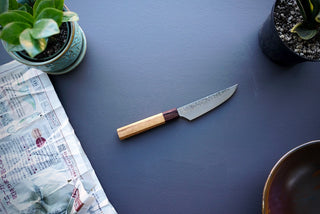 Sakai Takayuki 33 Layer Damascus Wa Steak Knife 120mm - The Cook's Edge