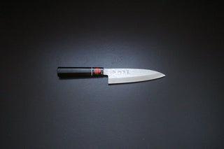 Shigeki Tanaka VG10 Damascus Mioroshi Deba 180mm - The Cook's Edge