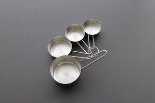 Stainless Steel Measuring cups w/ Wire Handles - The Cook's Edge