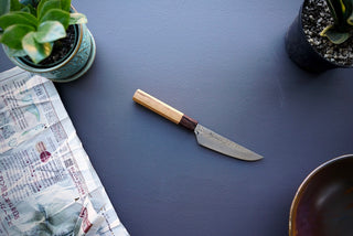 Sakai Takayuki 33 Layer Damascus Wa Steak Knife 120mm - The Cook's Edge