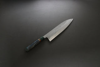 Sakai Kikumori Nashiji Gyuto 240mm Custom Handle - The Cook's Edge