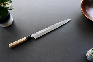 Japanese knife usuba for left handed SUISIN - Shirogami - Size:18cm