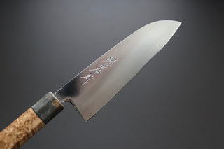 Sakai Takayuki SRS-15 Santoku 165mm custom handle - The Cook's Edge