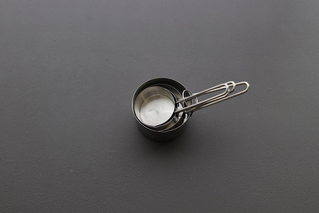 Stainless Steel Measuring cups w/ Wire Handles – The Cook's Edge