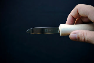 R.Murphy New Haven wood handle oyster knife - The Cook's Edge