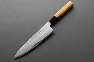 Yoshikazu Tanaka White #1 Damascus Gyuto 240mm - The Cook's Edge