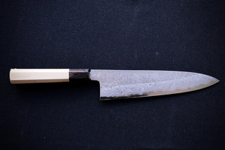 Yoshikazu Tanaka White#1 Damascus Gyuto 210mm - The Cook's Edge