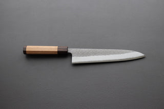 Yoshikane White #2 Kurouchi Tuschime Gyuto 240mm - The Cook's Edge