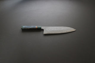 Sakai Kikumori Nashiji Gyuto 240mm Custom Handle - The Cook's Edge