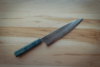 Mazaki Blue#2 Migaki Gyuto 225mm - The Cook's Edge