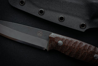 Nigara Hamono SG2 Hunting Knife 120mm - The Cook's Edge